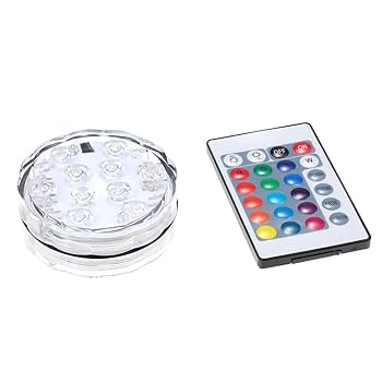 Amazon.co.jp: 水中ライト LED潜水ライト RGB水中 10 LEDライト